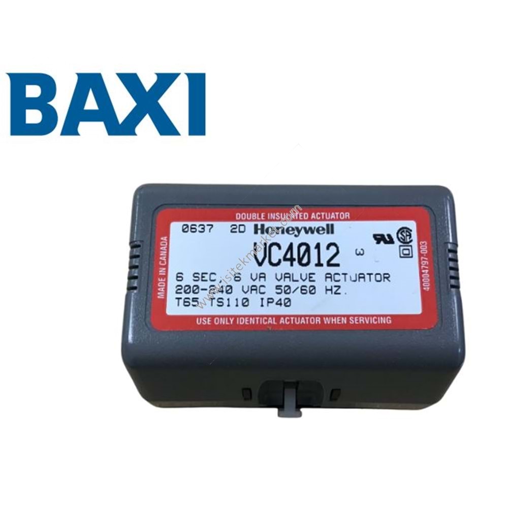 VANA MOTORU VC4012ZZ00/E- 220V - HONEYWELL BX 243341 MAIN POTTERTON