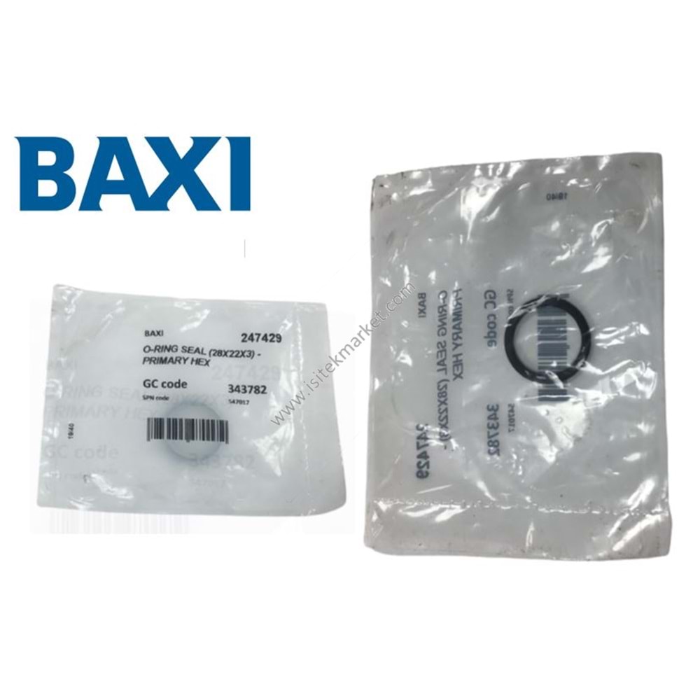 ORING BX 247429 MAIN POTTERTON 28x22x3