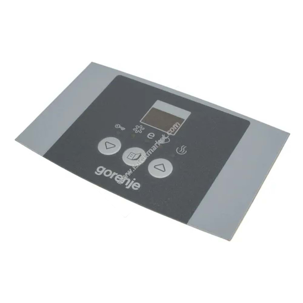 KONTROL PANELİ DEKAL ETİKETİ GORENJE/TIKI 249629 SU ISITICI İÇİN