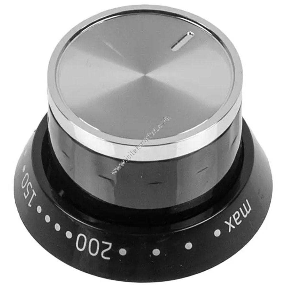 FIRIN İÇİN SICAKLIK DÜĞMESİ SİYAH 250316375