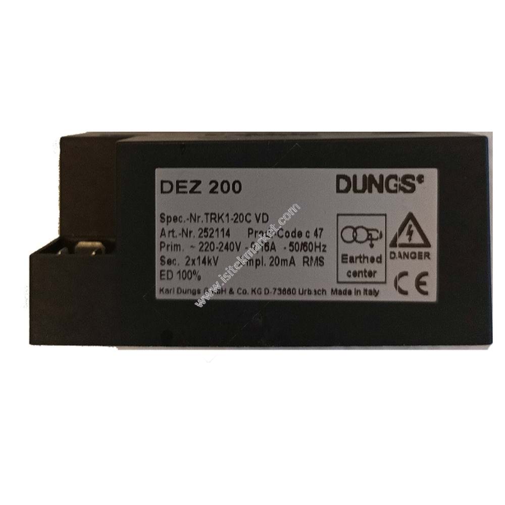 DUNGS 252113 DEZ100 230 VAC ATEŞLEME TRAFOSU
