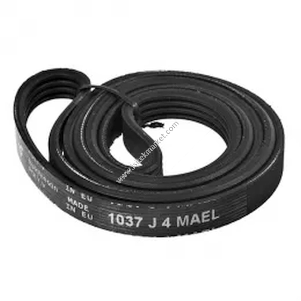 Çamaşır makinesi kemeri 2811660100 Hutchinson 1037J4 MAEL siyah