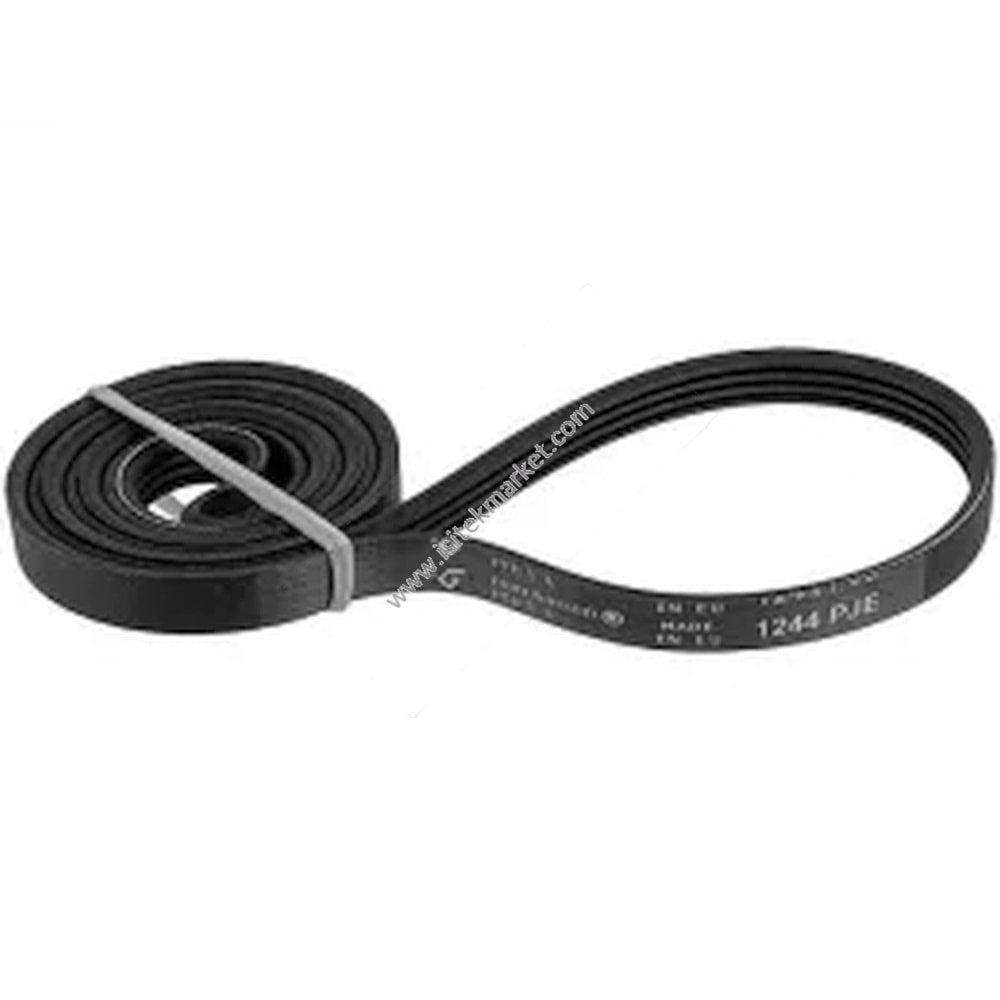 Çamaşır makinesi kemeri 2845710100 Hutchinson 1244J4 PJE siyah