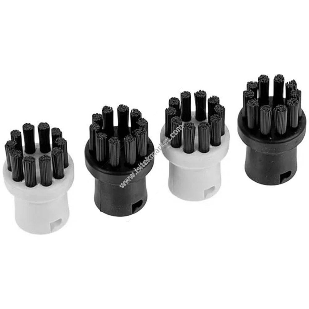 BUHAR SÜMİSKÜSİ İÇIN YUVARLAK FIRÇA SETI KOMPATİBLE WİTH KARCHER 2.863-264.0