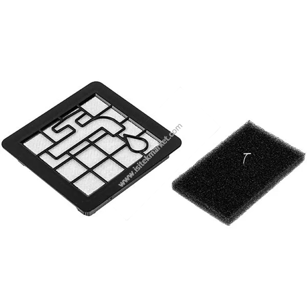 HEPA CONTAİNER FİLTRE SETİ 300004479451 CP1101/01 + EGZOZ FİLTRE 300004479401 CP1102/01 PHİLİPS 2000 SERİES ELEKTRİKLİ SÜPÜRGE İÇIN