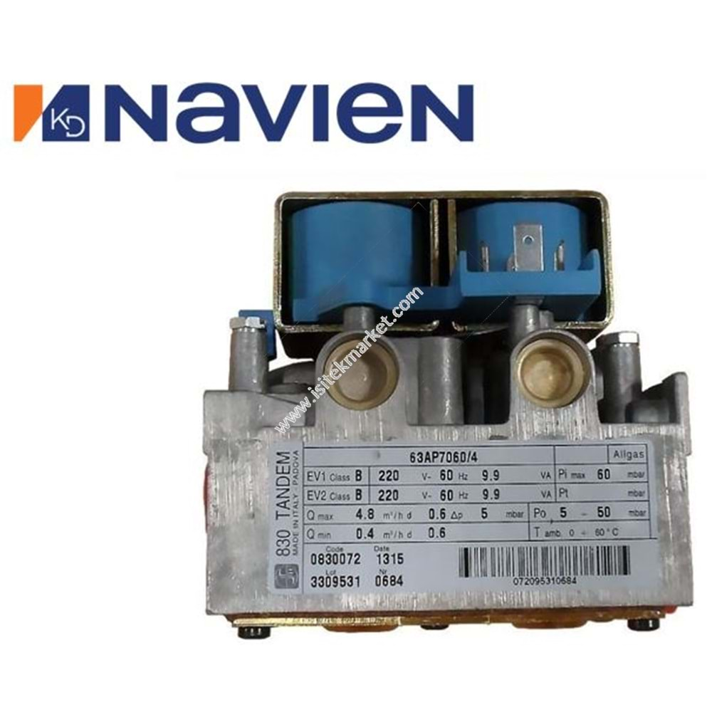 GAZ VALFİ SIT 830072 830 TANDEM NAVIEN 30007717A