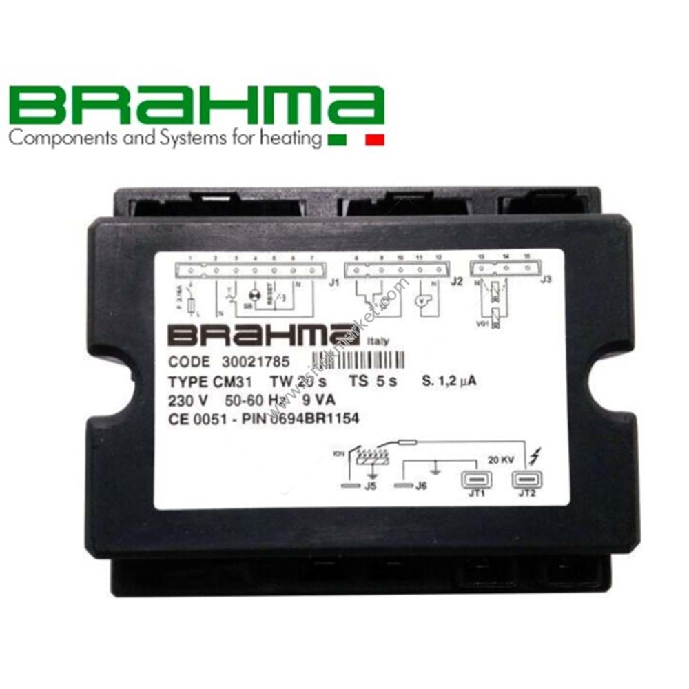 BRAHMA ATEŞLEME KARTI 30021785 CM 31