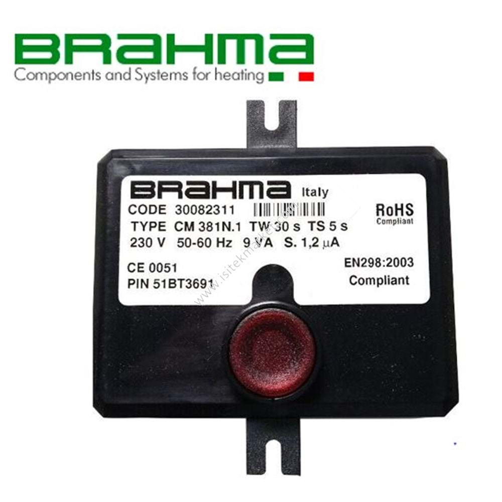 BRAHMA YANMA KONTROL ÜNİTESİ 30082311 CM381N.1