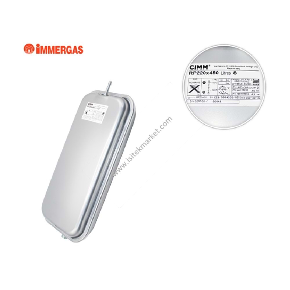 GENLEŞME TANKI CIMM IMG 1/2 8 LT.VICTRIX