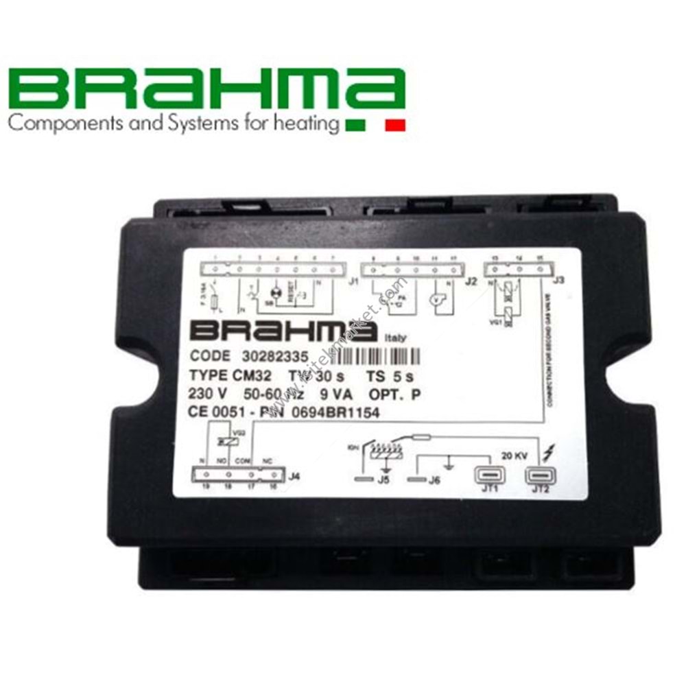 BRAHMA ATEŞLEME KARTI 30282335 CM 32