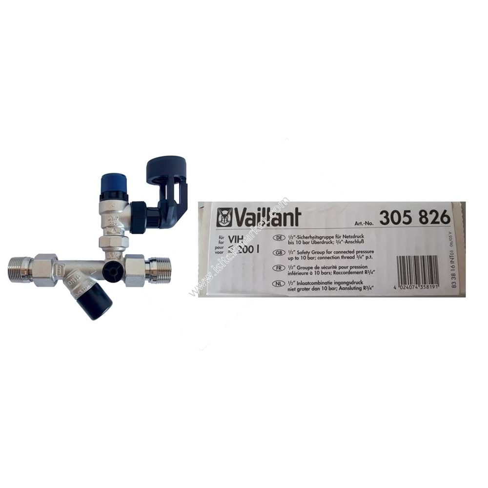 BOYLER EMNİYET VENTİL GRUBU VAILLANT 305826