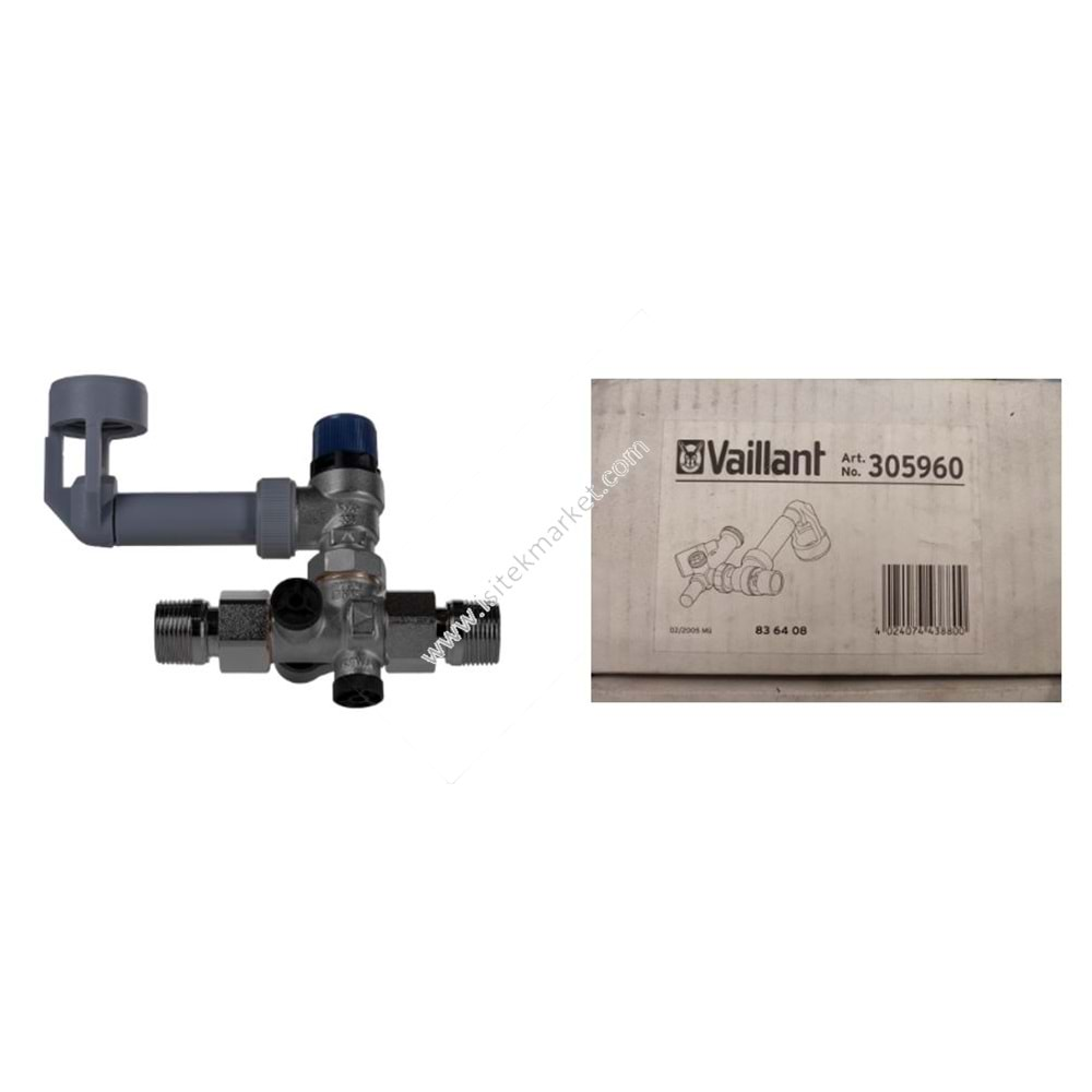 BOYLER EMNİYET VENTİL GRUBU VAILLANT 305960 VIH R 120/150/200