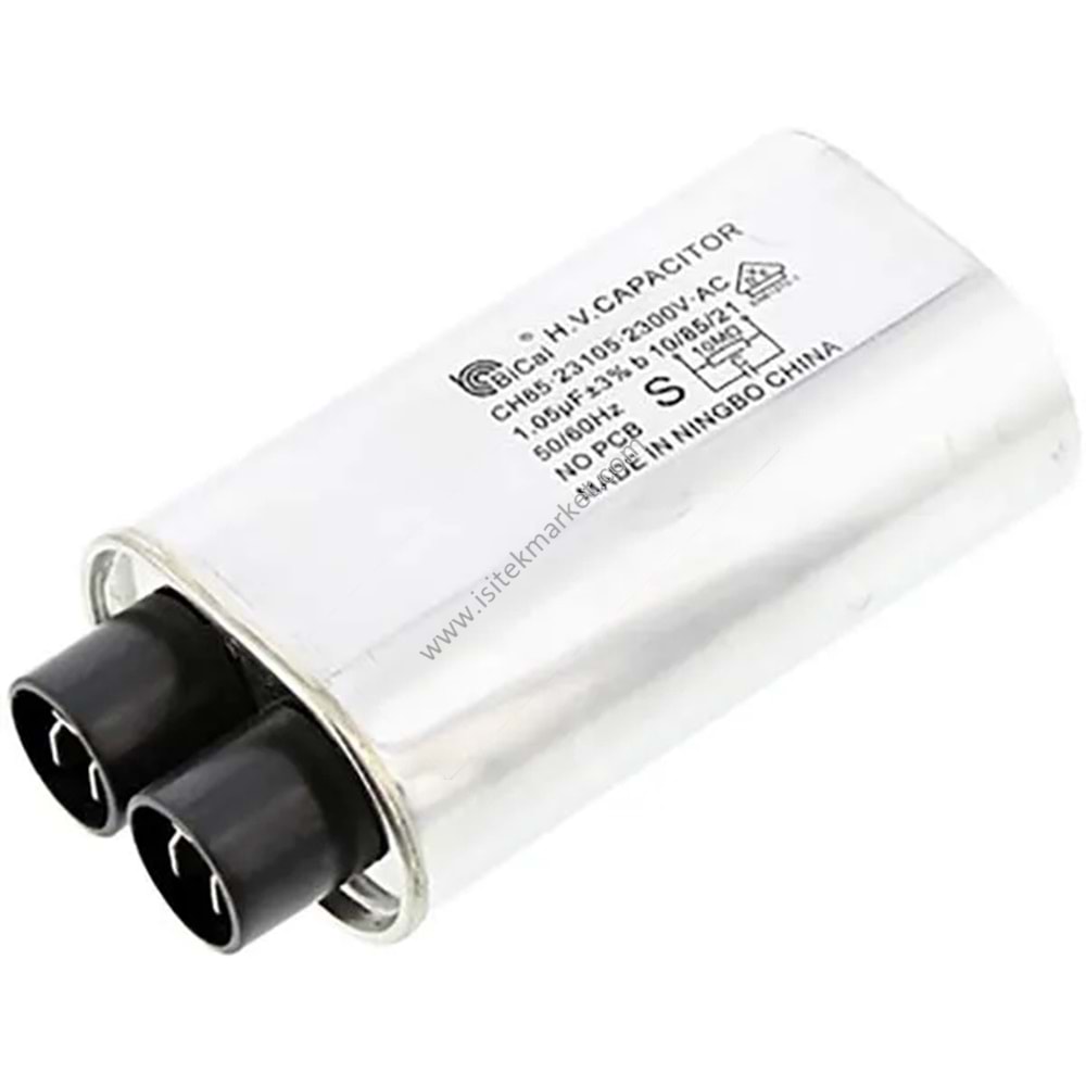 ELECTROLUX MİKRODALGA YÜKSEK GERİLİM KONDANSATÖRÜ 1.05UF CH85 23105 2300V 3157959028