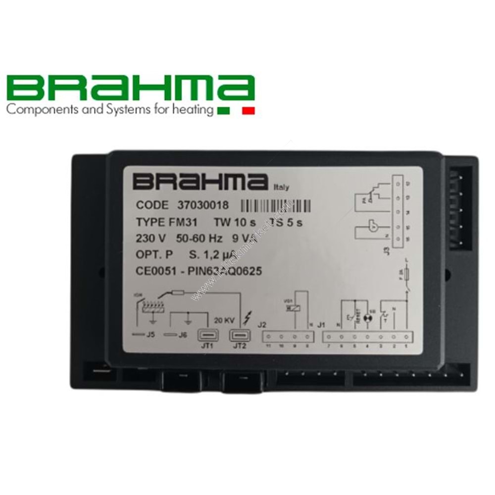 BRAHMA ATEŞLEME KARTI 37030018 FM 31
