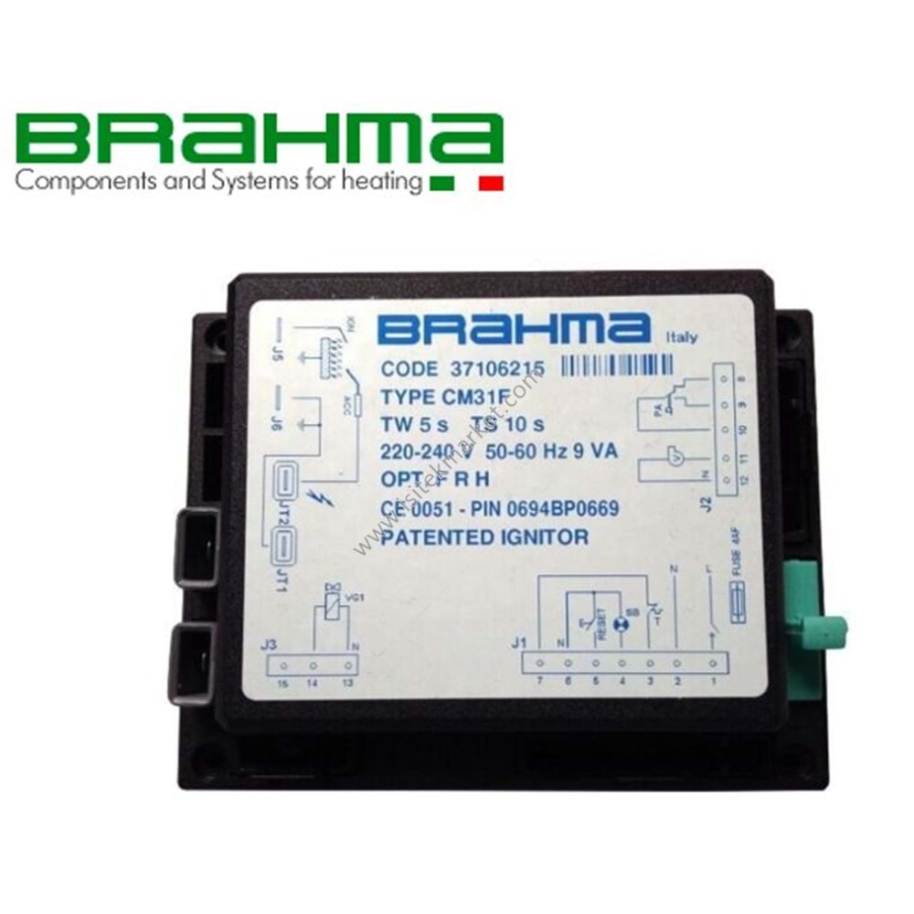BRAHMA ATEŞLEME KARTI 37106215 CM 31 F