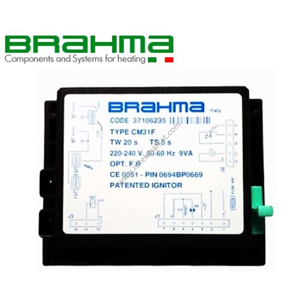 BRAHMA ATEŞLEME KARTI 37106235 CM 31 F