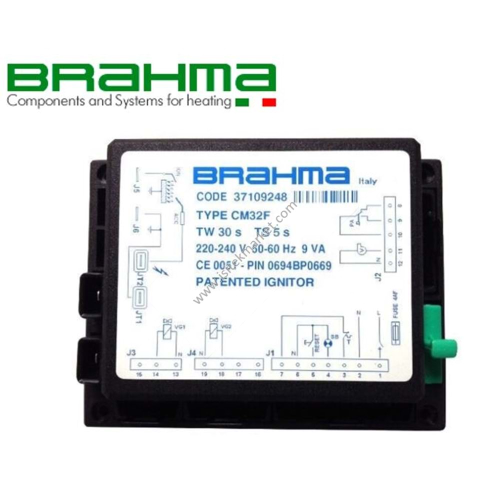 BRAHMA ATEŞLEME KARTI 37109248 CM 32 F