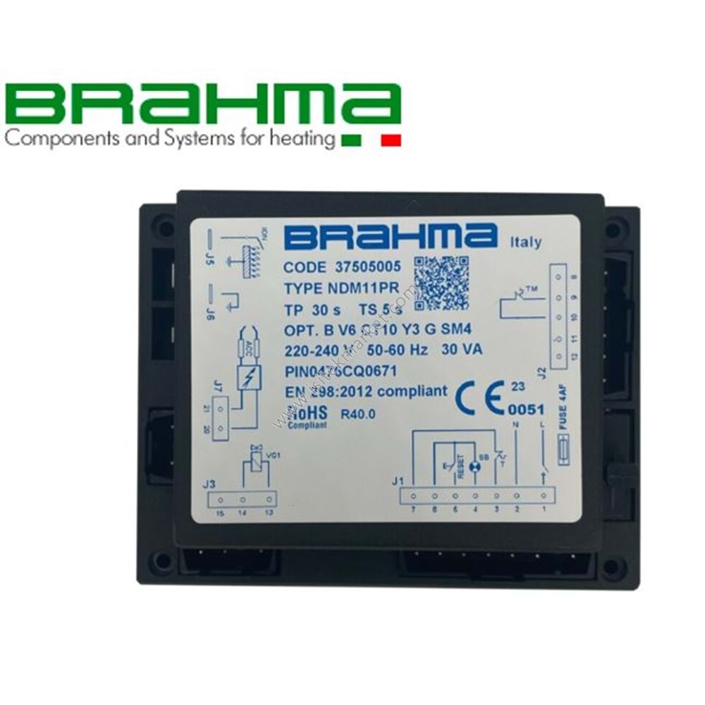 BRAHMA ATEŞLEME KARTI 37505005 NDM11PR