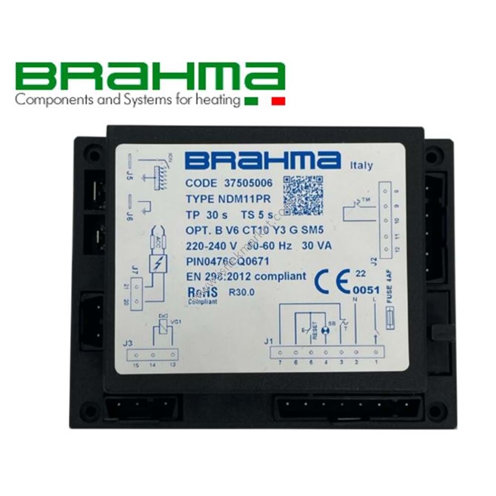 BRAHMA ATEŞLEME KARTI 37505006 NDM 11PR