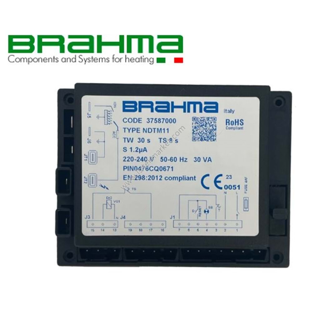 BRAHMA ATEŞLEME KARTI 37587000 NDTM11