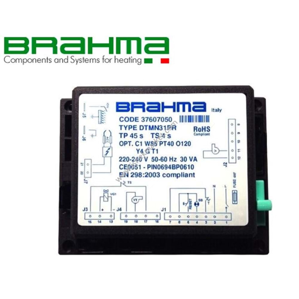 BRAHMA ATEŞLEME KARTI 37607050 DTMN 31 PR