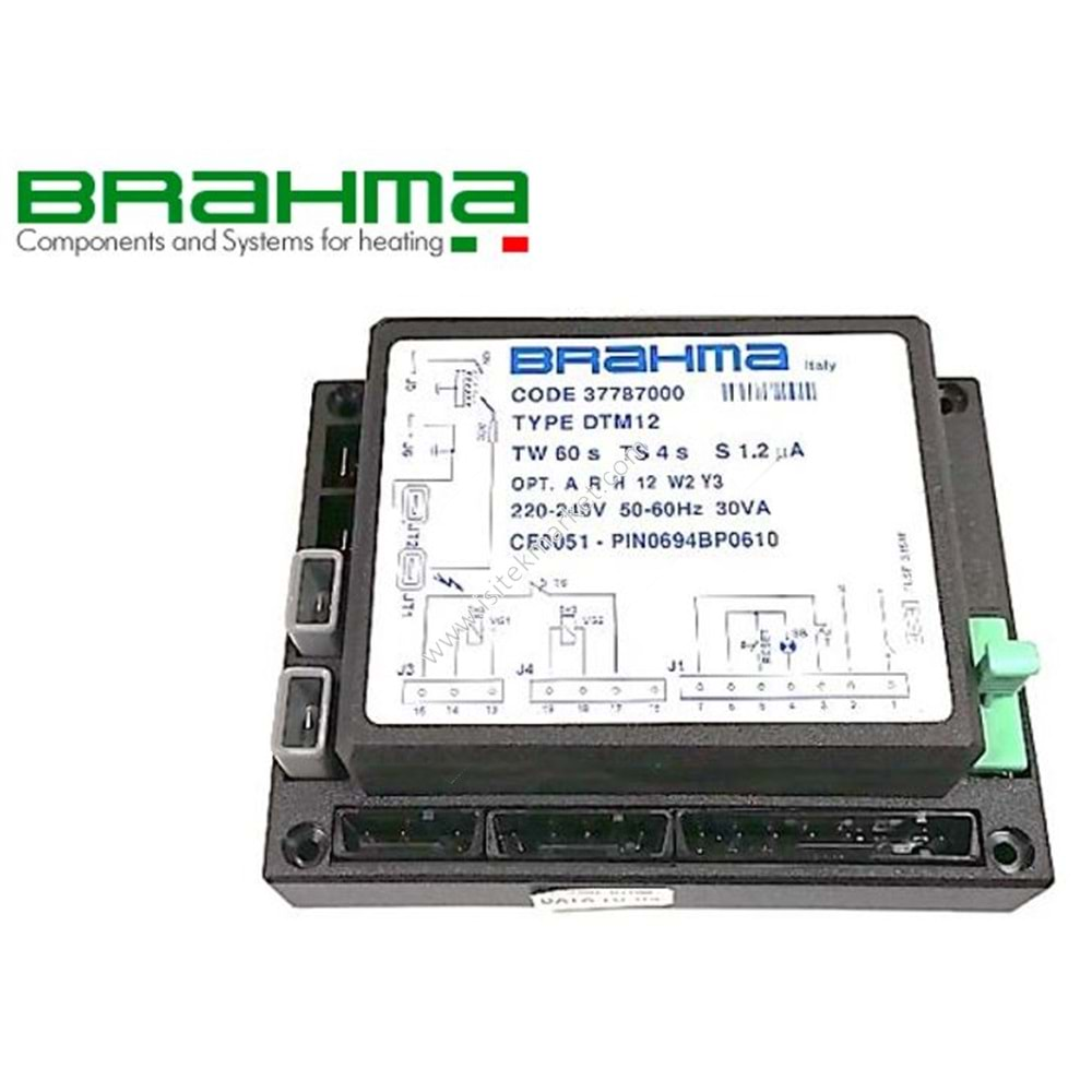 BRAHMA ATEŞLEME TRAFOSU DTM 12 37787000 BAXI 711555000 SLIM HPS 1.110