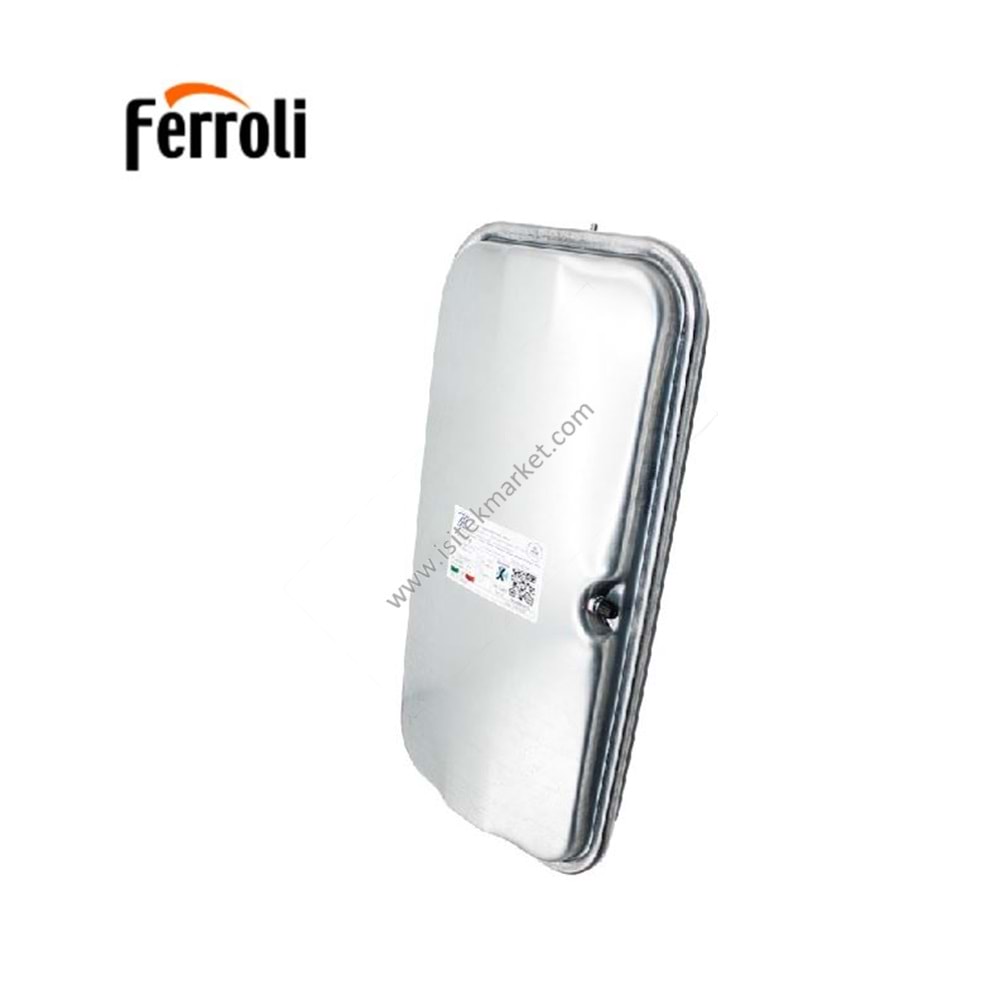 GENLEŞME TANKI DİKDÖRTGEN FER 3980H820 BLUEHELIX 8LT 3/8