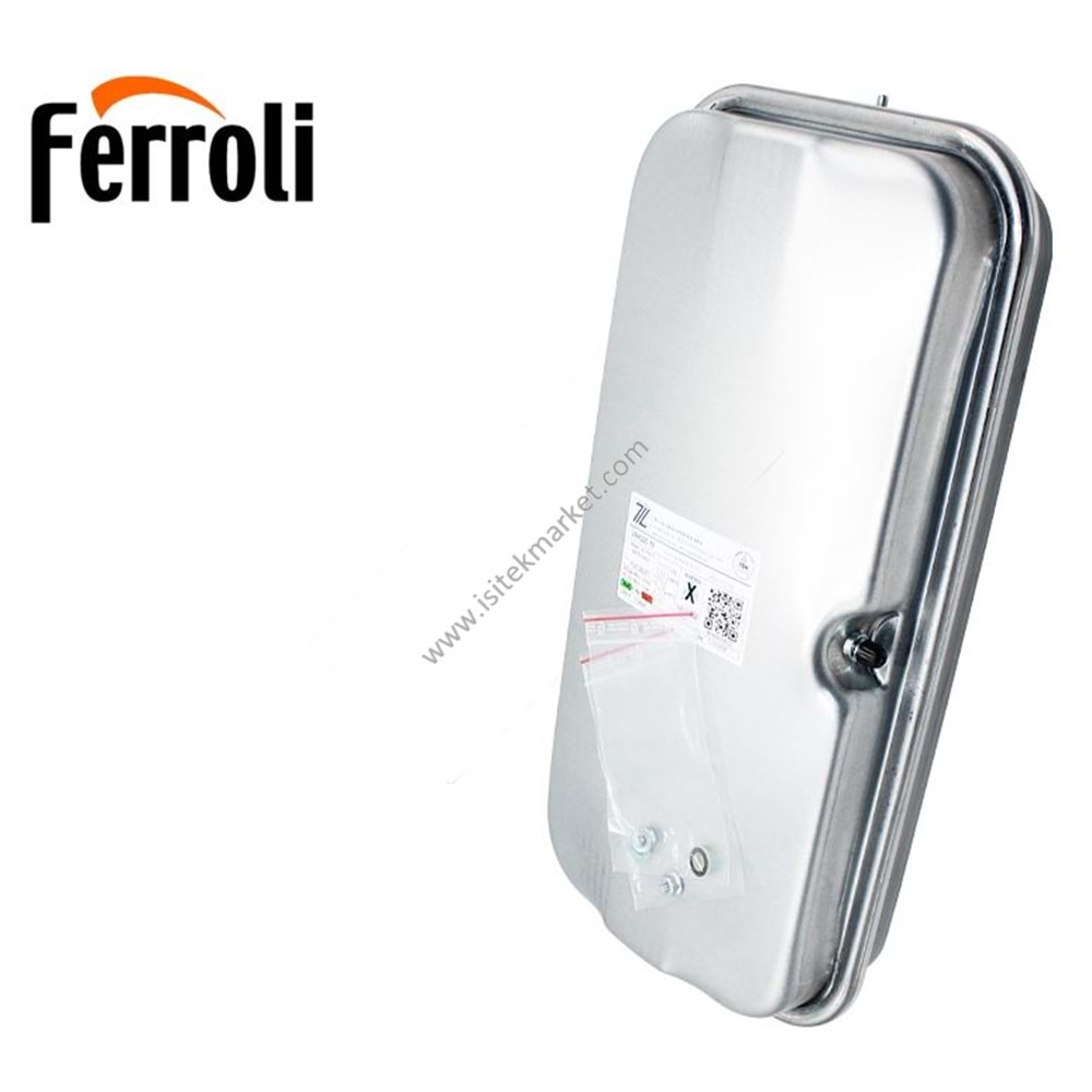 GENLEŞME TANKI ZLIO DİKDÖRTGEN FER 3980H950 BLUEHELIX 10 LT 3/8