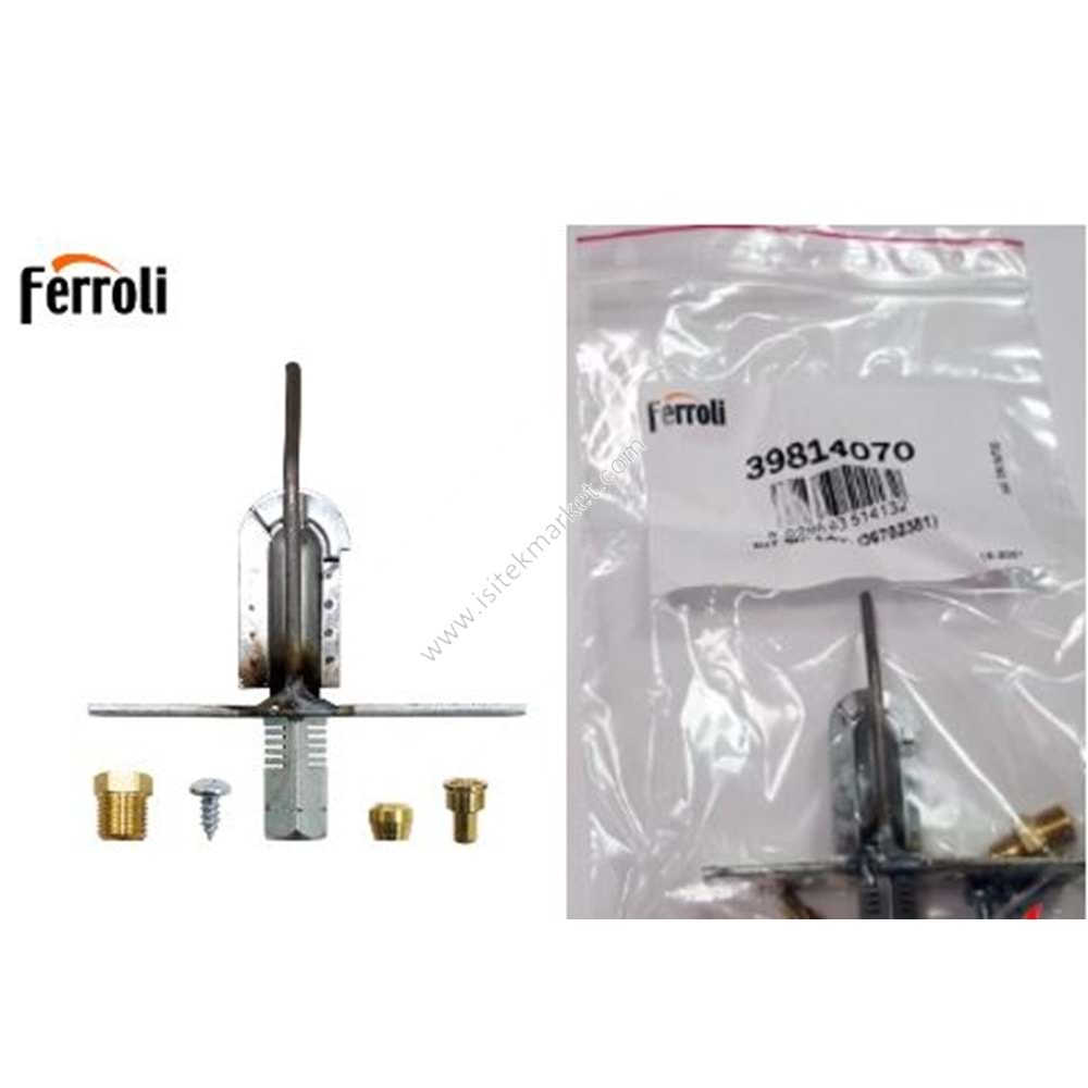 PİLOT ATEŞLEME ELEKTRODU FERROLI 39814070 PEGASUS 67-107 2S, F3 N 119-289 2S