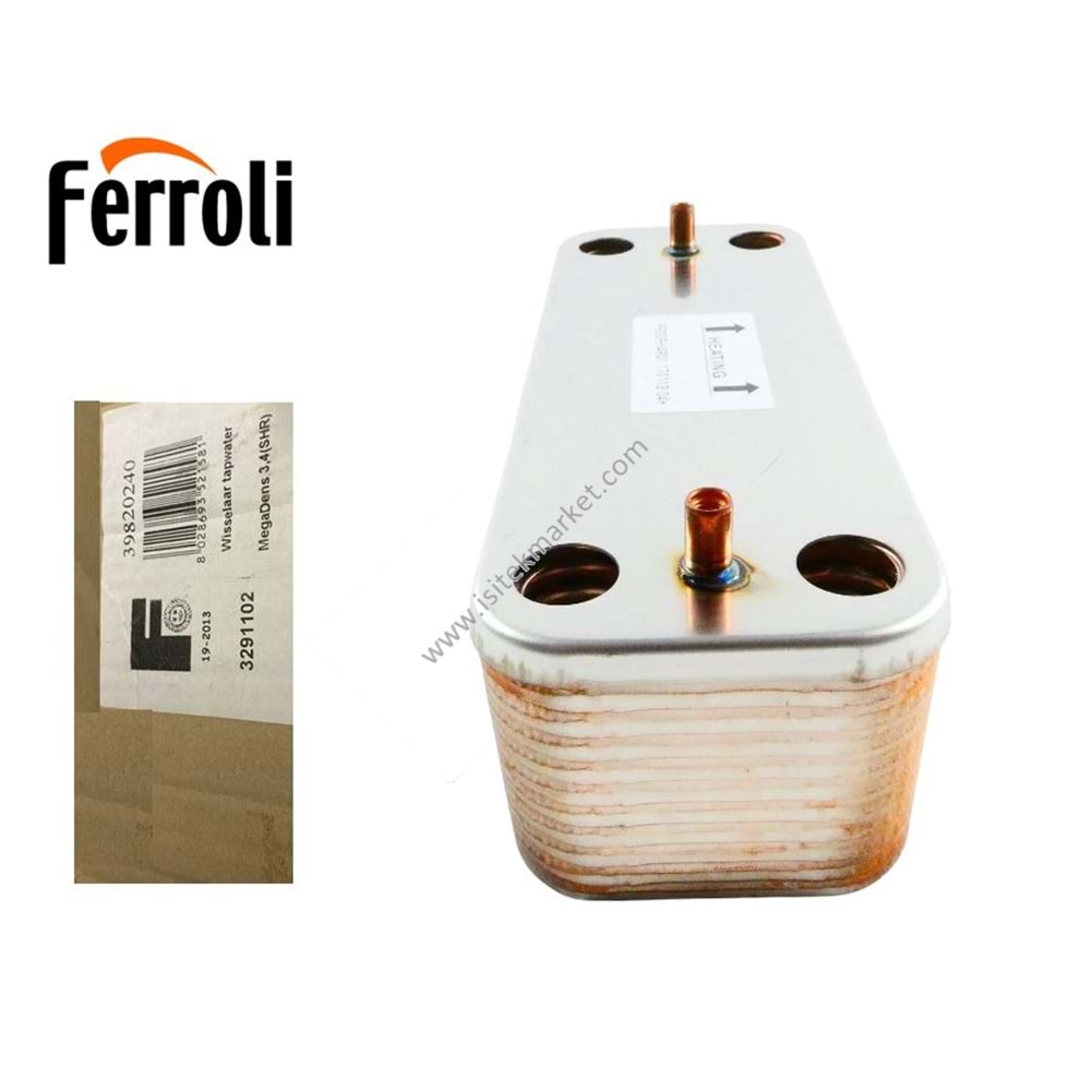 PLAKALI EŞANJÖR 20 PLK -148MM FER 39820240