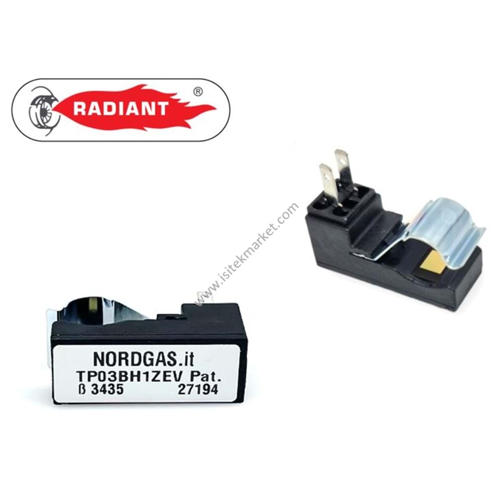 NTC YÜZEY TİP NORDGAS 10K 3435 18 FL TP03BH1ZEW RADIANT 40-0065 73515LA