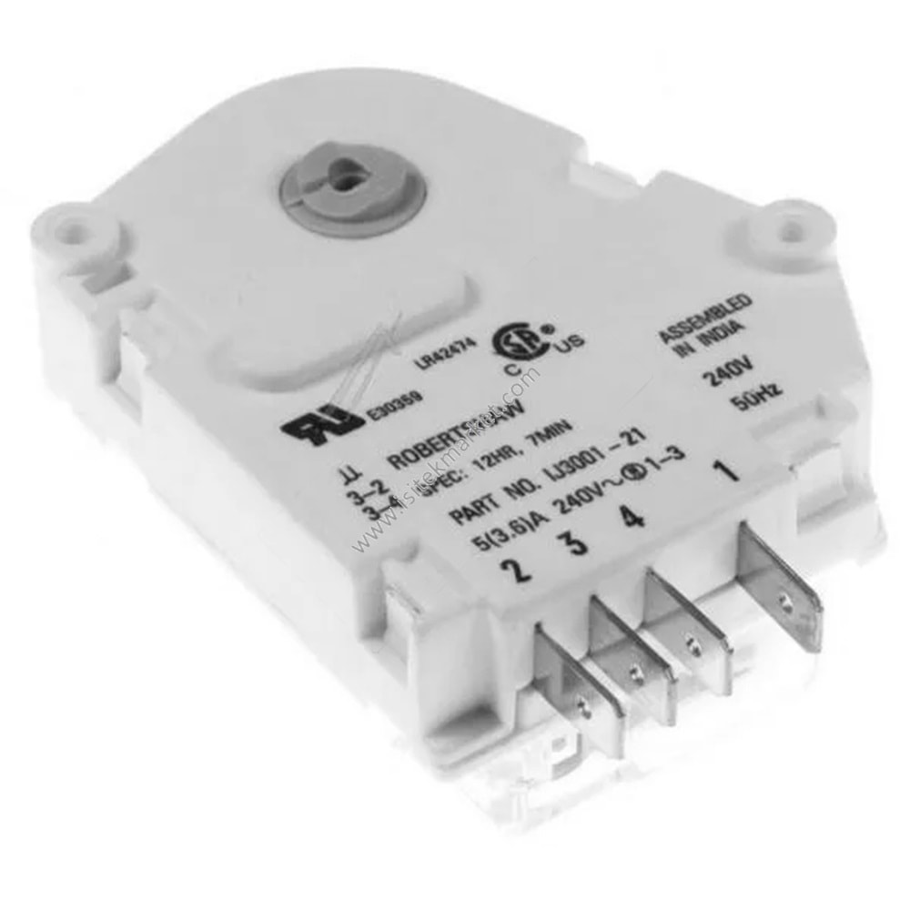 ELECTROLUX BUZDOLABI VE DONDURUCU BUZ ÇÖZME ZAMANLAYICISI LR42474 4055018511