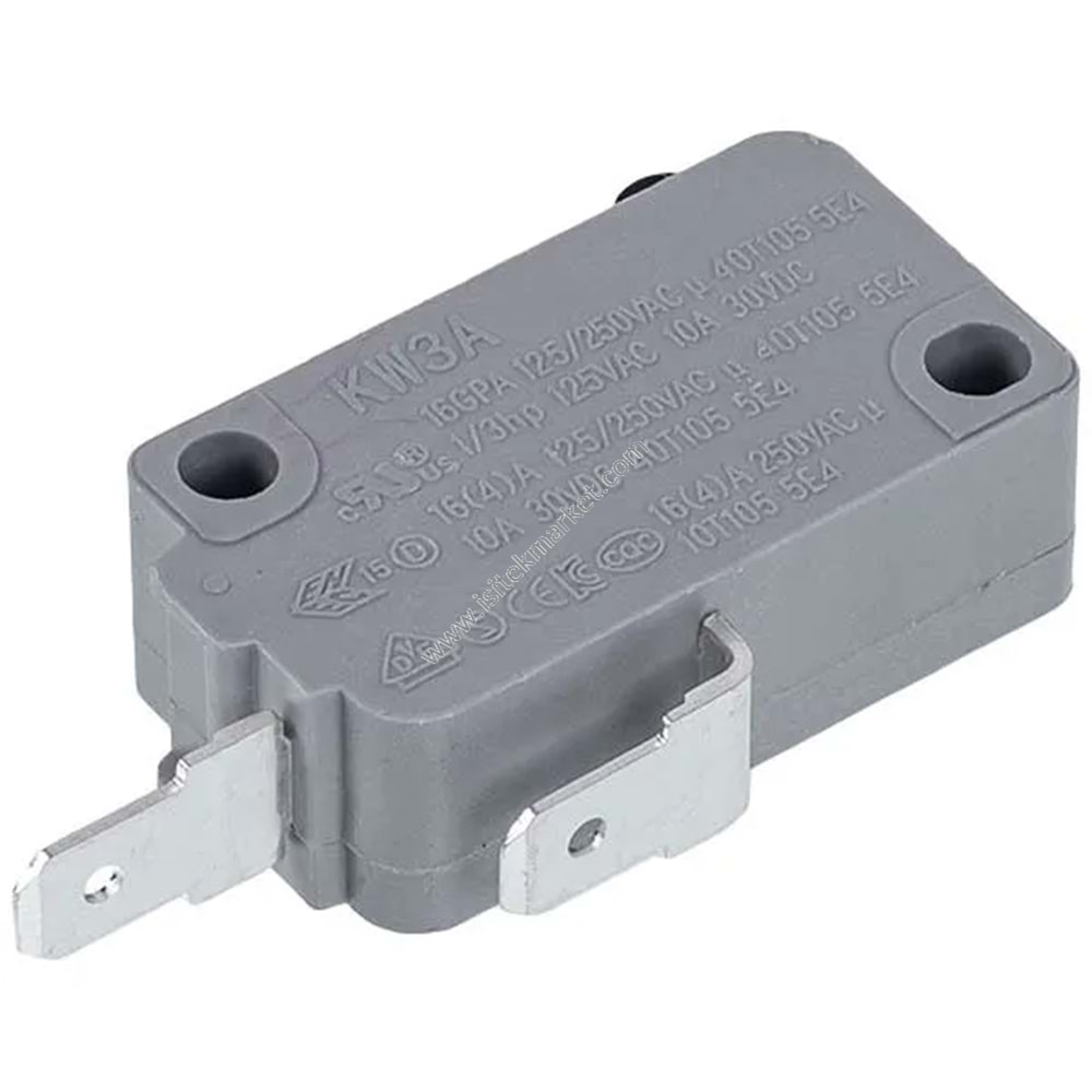 MİKRODALGA FIRIN İÇİN MİKROANAHTAR ELECTROLUX 4055403812 AC T105 16 (3)A, 230V