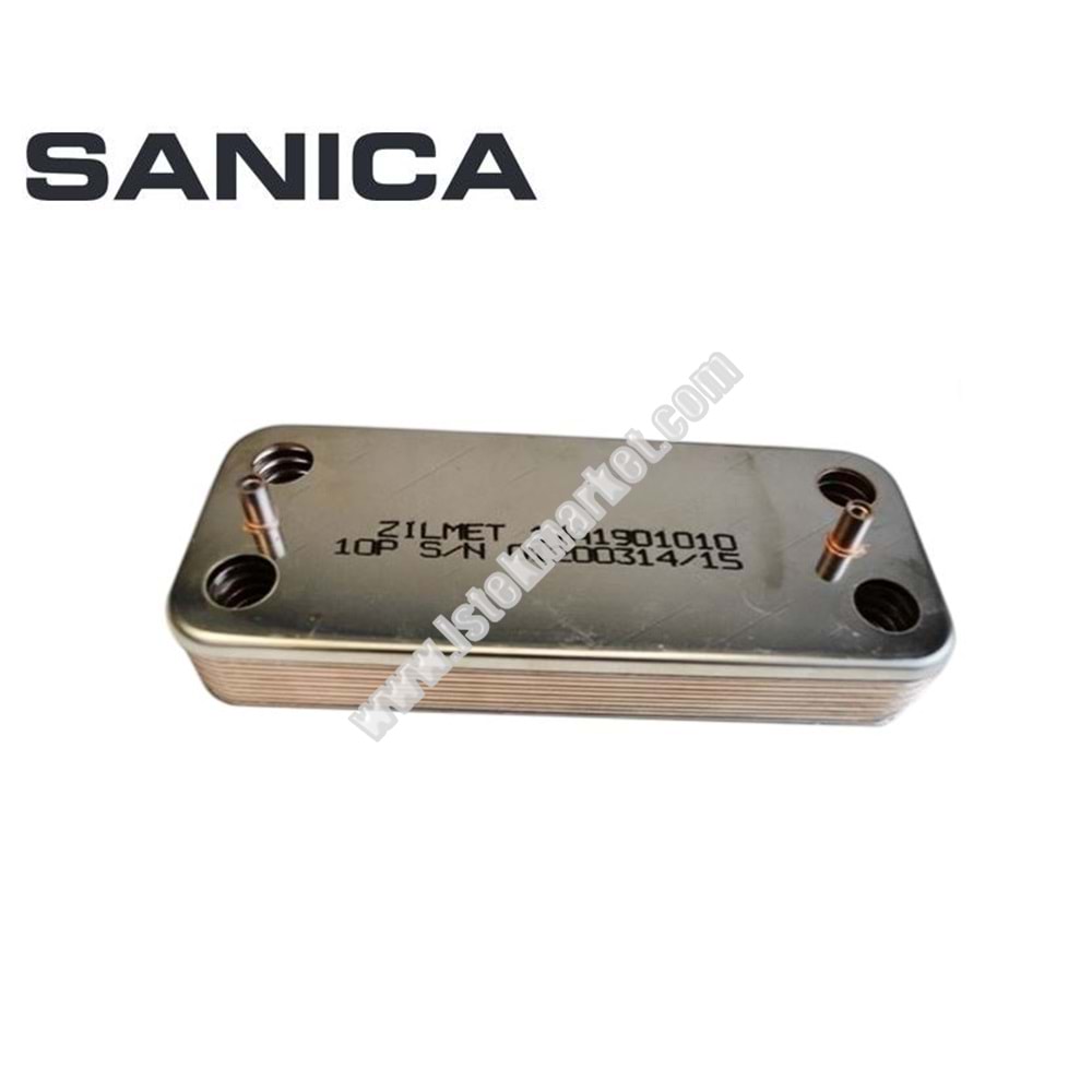PLAKA EŞANJÖR ZILMET 17A1901010 10 PLAKA SANICA 409-0500