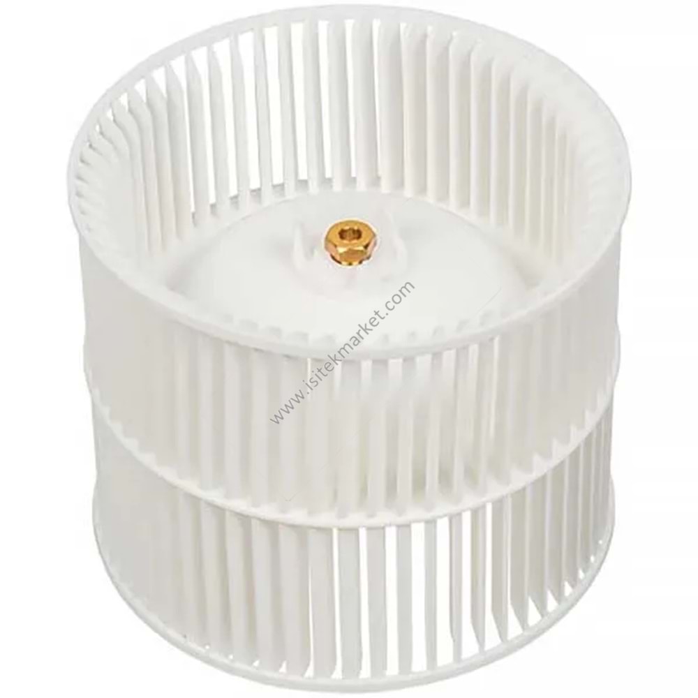 DAVLUMBAZ FAN ÇARKI GORENJE 410618 D=154MM H=127MM MİL D =5MM BEYAZ