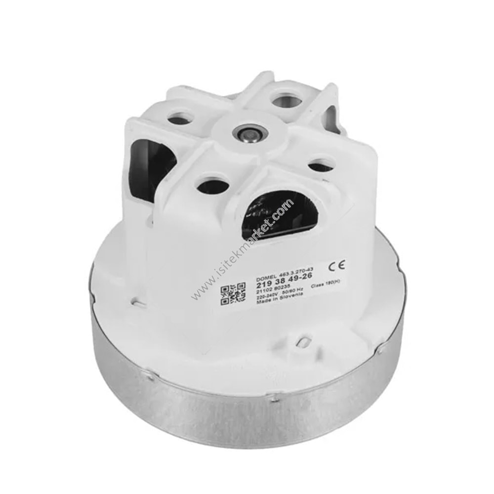ELEKTRİKLİ SÜPÜRGE MOTORU ELECTROLUX 2193849300 463.3.270-43 DOMEL D=120/90 MM H=100/30 MM