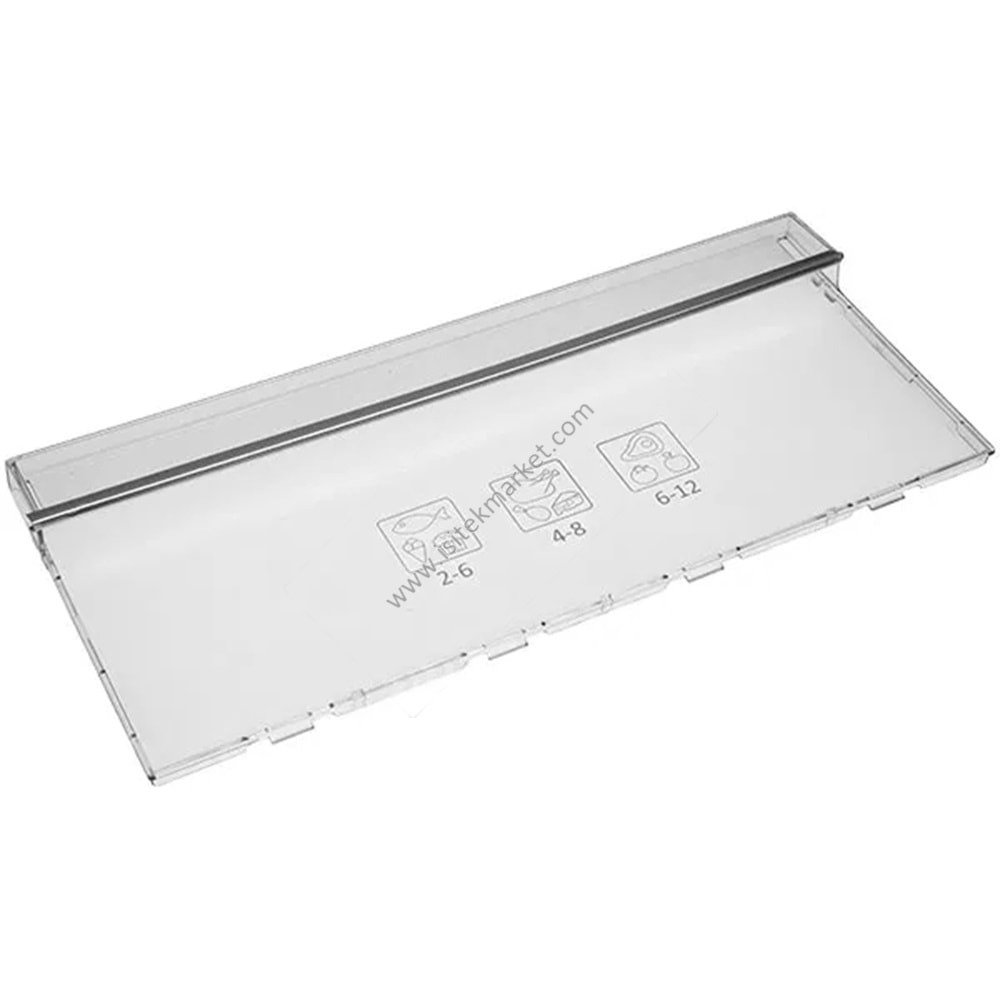 DONDURUCU BEKO İÇİN ÇEKMECE PANELİ (ORTADA) 4636510300 445X190MM