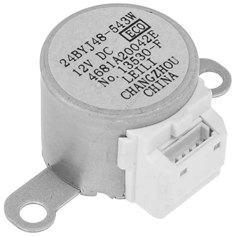 KLİMA İÇİN STEP MOTOR LG 4681A20042E 24BYJ48-543W 12V MİL 5X9MM