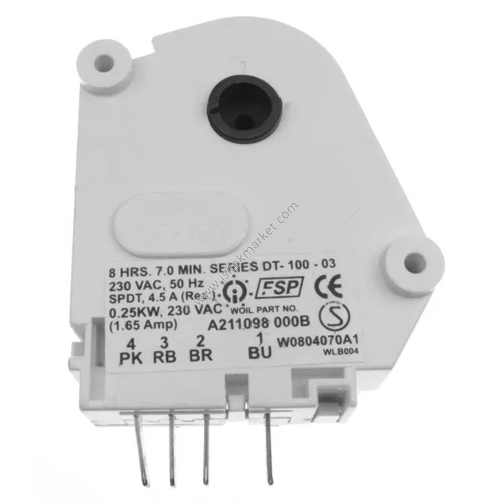 WHİRLPOOL 481228219998 BUZDOLABI BUZ ÇÖZME ZAMANLAYICISI