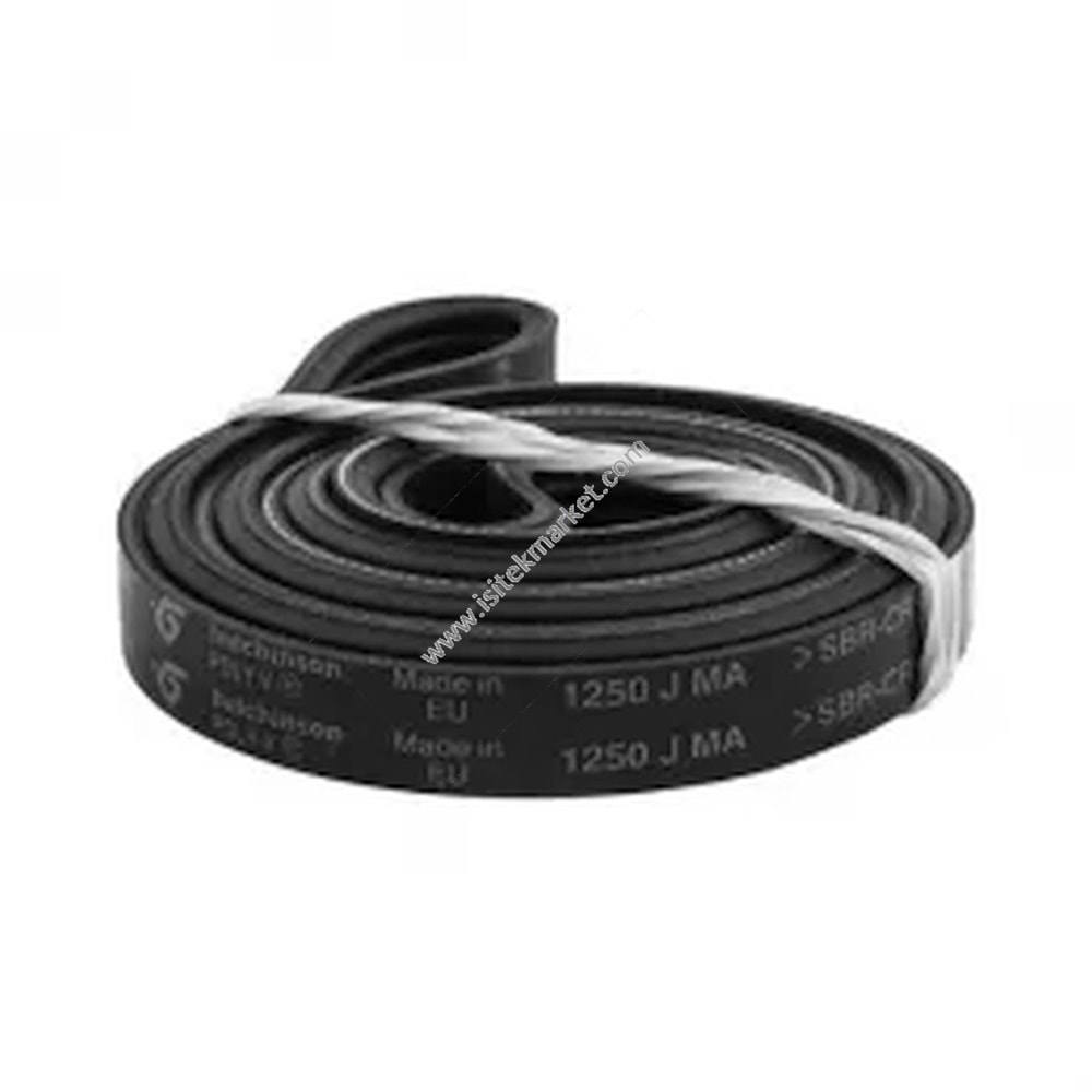 ÇAMAŞIR MAKİNESİ KEMERİ 481235818056 HUTCHİNSON 1250J4 SİYAH