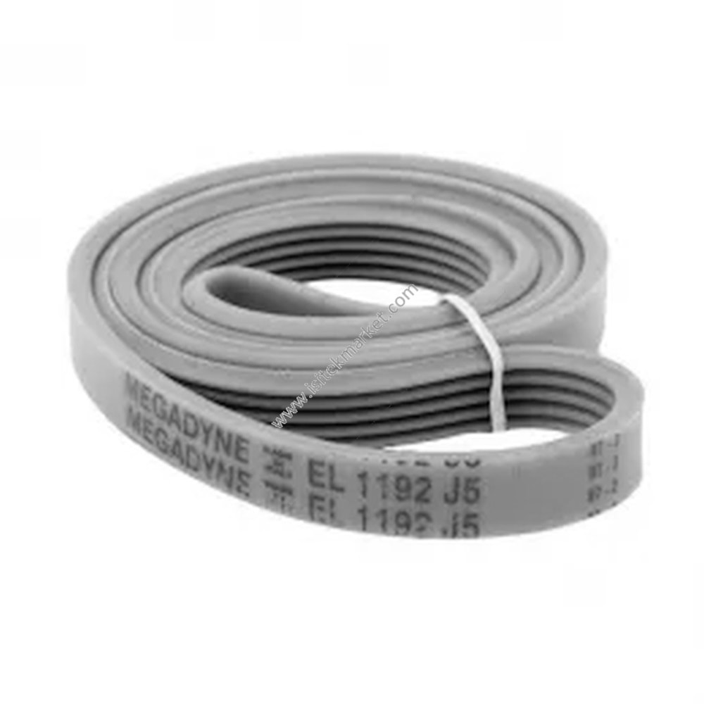 Çamaşır makinesi için kemer 481935818148 Megadyne 1192J5 EL beyaz