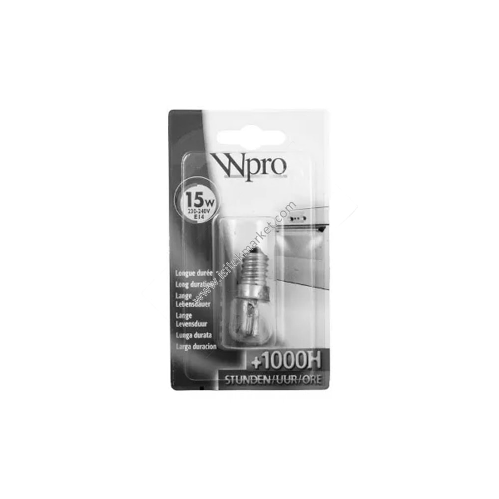 WHİRLPOOL FIRIN LAMBASI E14 15W 484000000984