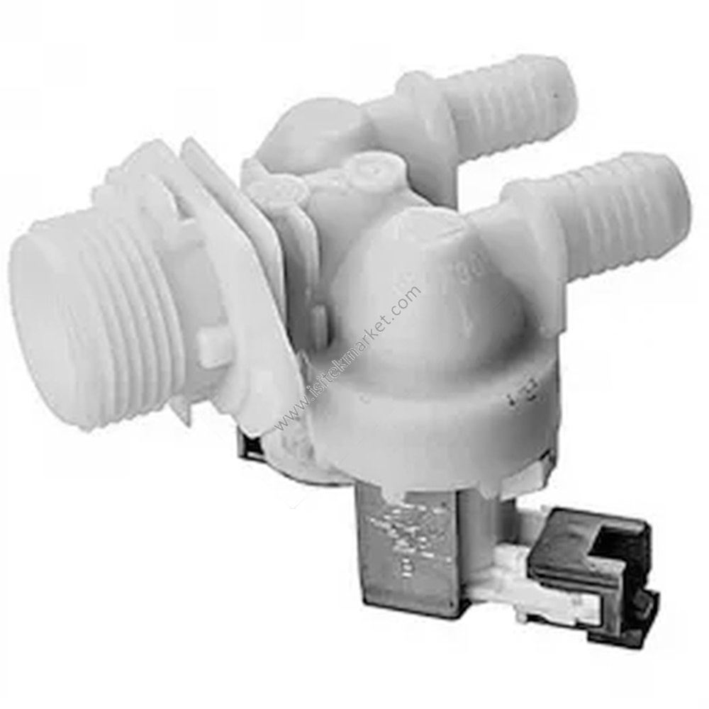 Çamaşır Makinesi Electrolux için Su Giriş Valfi 50297055001 2 Yollu-180-11.5-13.5 mm