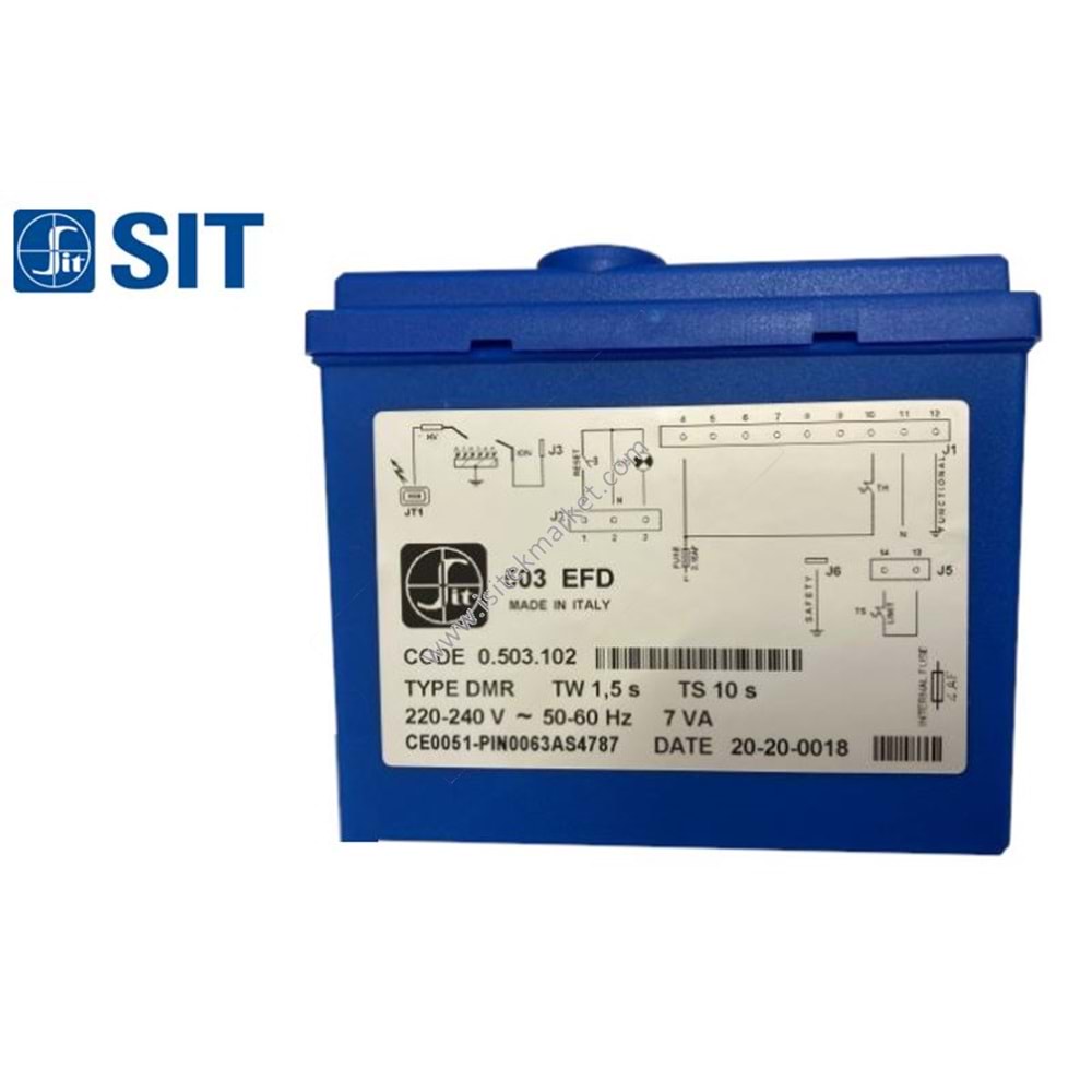 SIT ATEŞLEME KARTI 503102