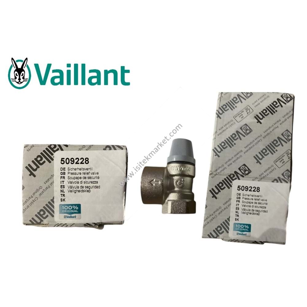 3 BAR EMNİYET VENTİLİ VAI 509228