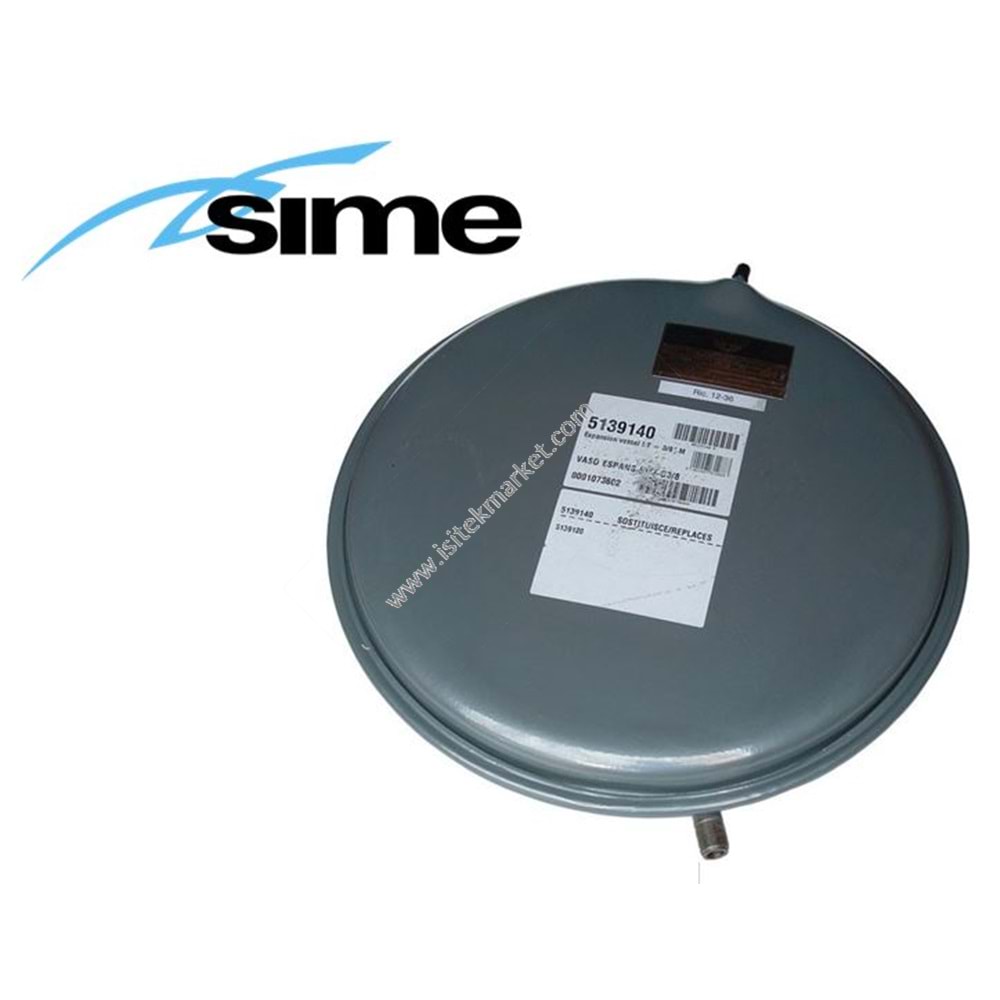 GENLEŞME TANKI ZILMET 521 7 LT 1/2 SME 5139140 FORMAT ZIP 25 BF