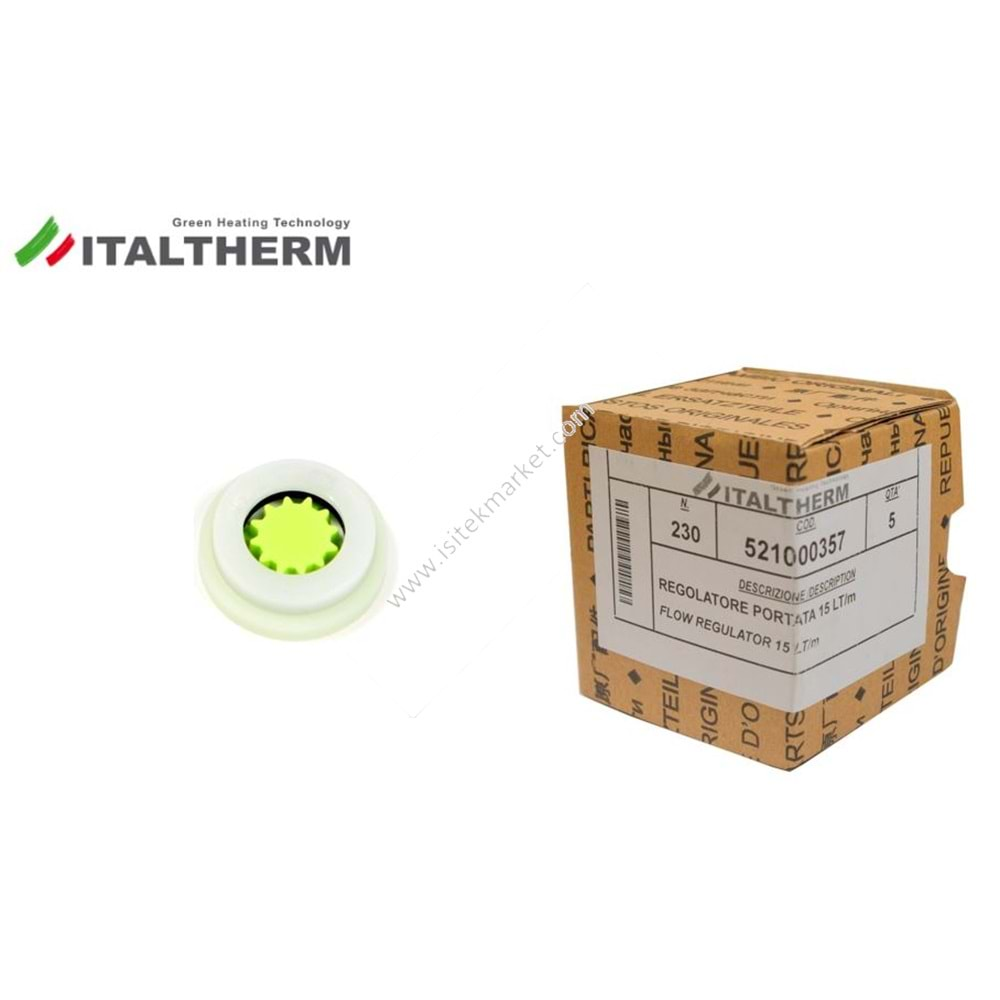 DEBİ LİMİTÖRÜ ITALTHERM 521000357 TIME MAX: F, K