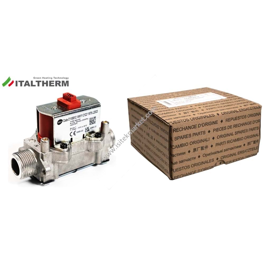 GAZ VALFİ BRTL - 3/4- ITALTHERM 522002914 CITY CLASS: K, KR / CITY TOP: K