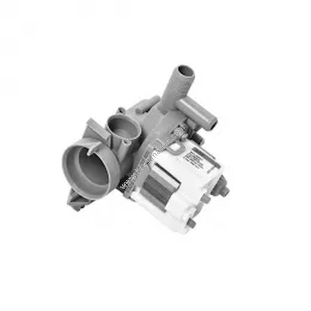 ÇAMAŞIR MAKİNESİ İÇİN POMPA -TAHLİYE POMPASI- ZANUSSİ 53188955719 290929 ASKOLL -MONTAJLI- İLE UYUMLU 18 W 290603 -ARKA TARAFTA AYRI KONTAKLAR-