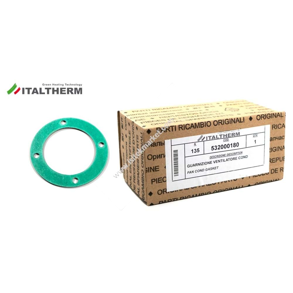 FAN CONTASI ITALTHERM 532000180 CITY CLASS: K, KR / TIME: K / TIME MAX: K / TIME COMPACT / TIME POWER